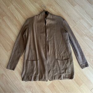 J.Crew Factory Brown Chelsea Blazer Cardigan